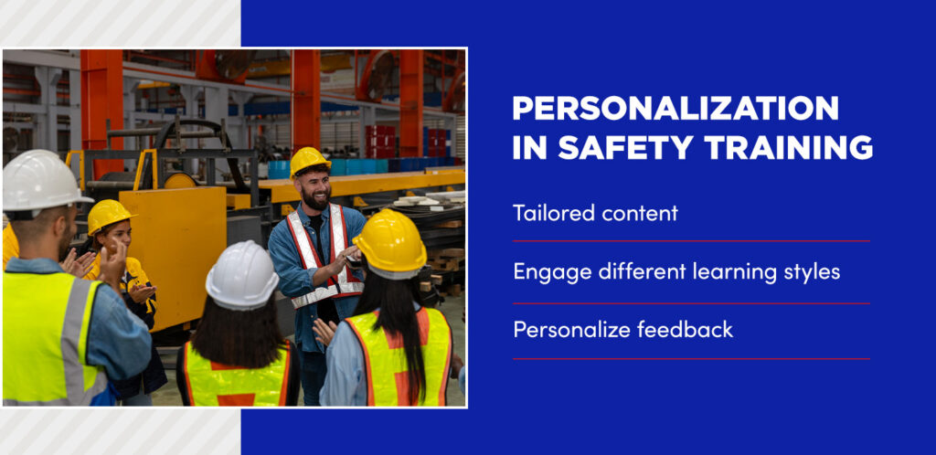 Personalization in safety training
